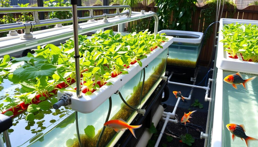 Aquaponics system design