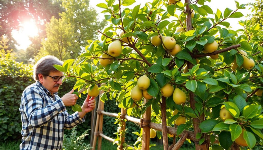 Espalier Fruit Tree Pruning