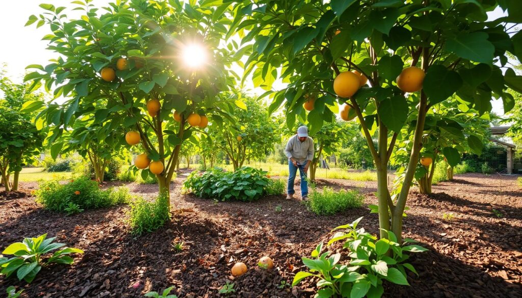 Fruit tree fertilization