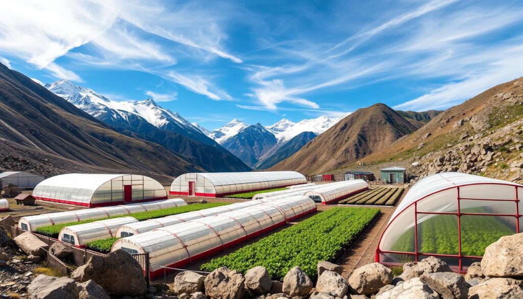 Greenhouses and row covers