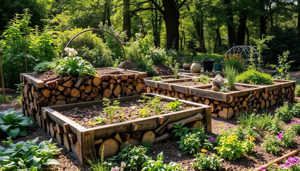 Hugelkultur Raised Garden Beds