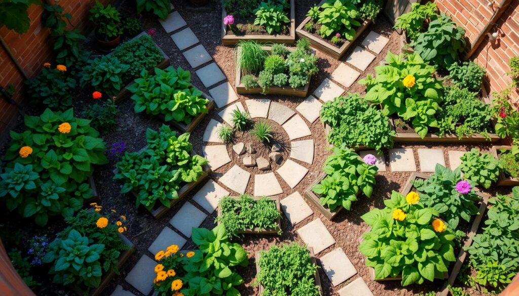 Keyhole Garden Design