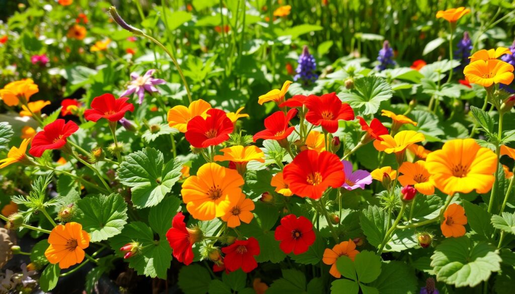 Nasturtiums in Permaculture