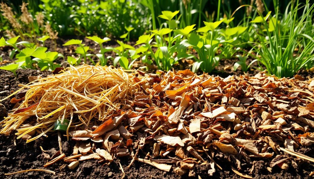 Organic mulches