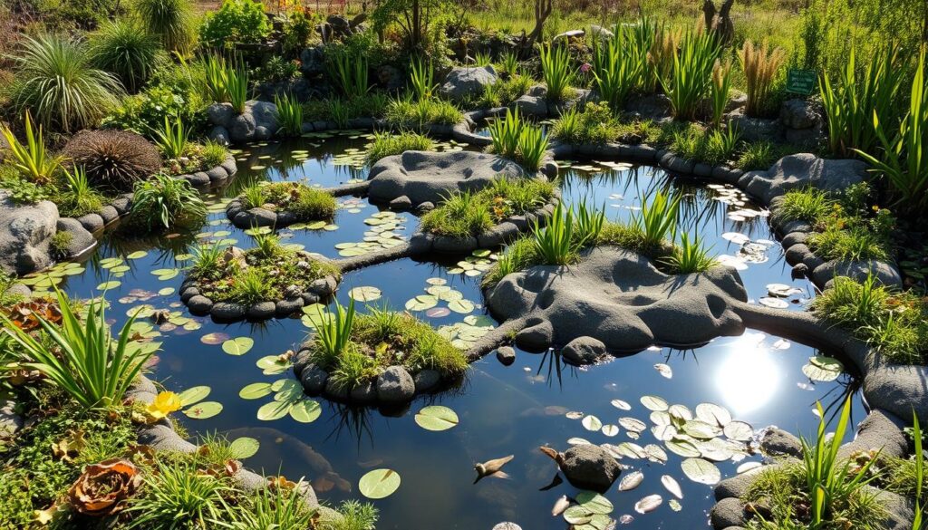 Permaculture wetland design