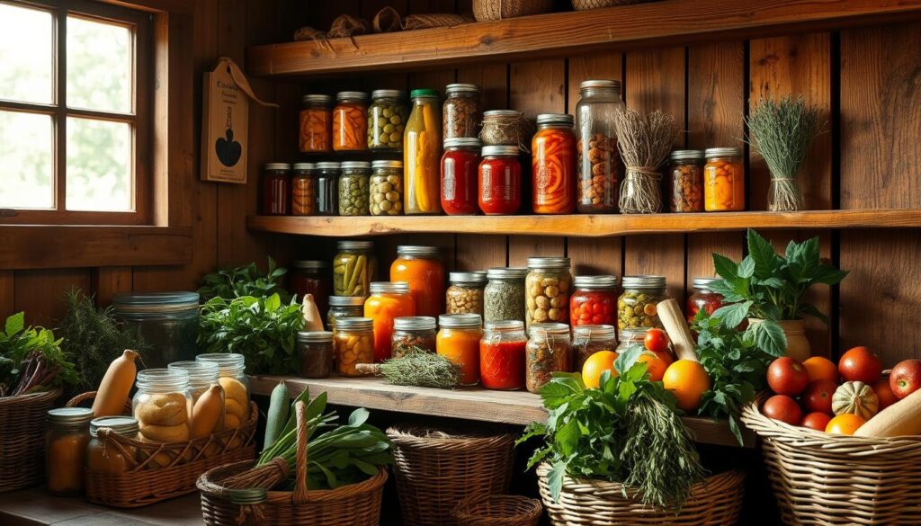 Preserved Foods Storage