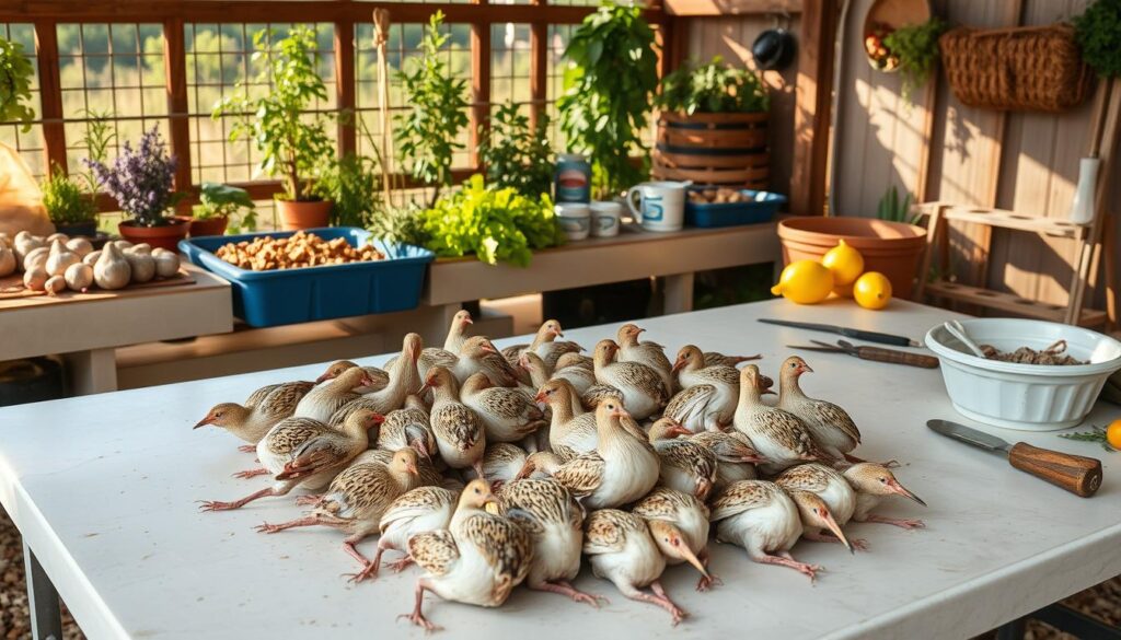 Quail Processing