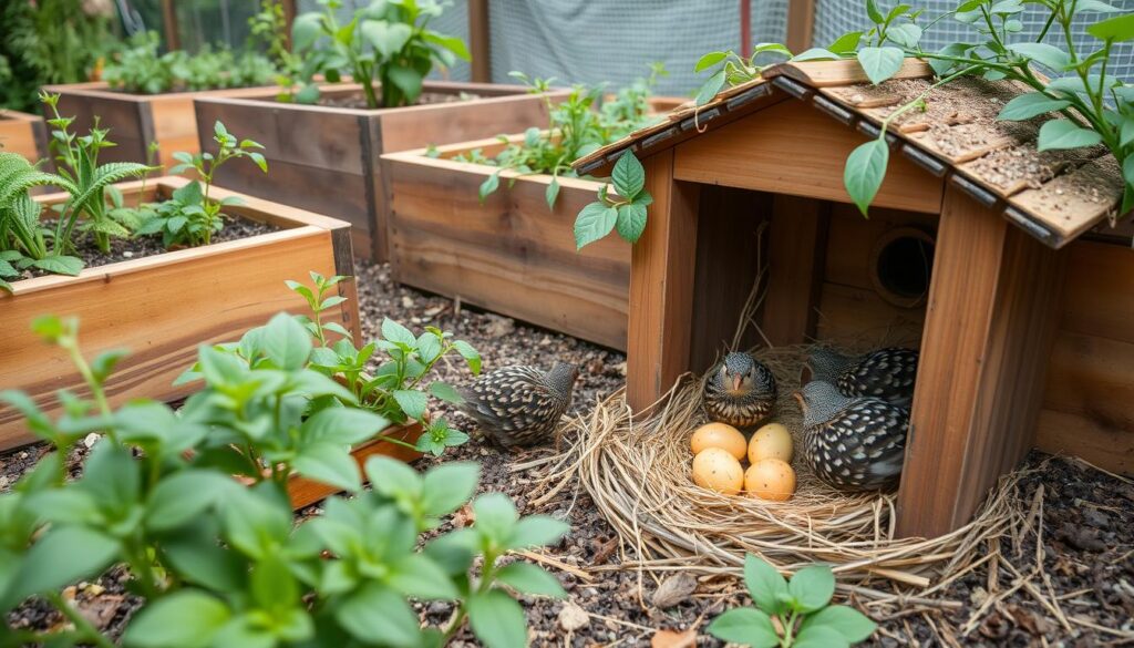 Quail in Permaculture