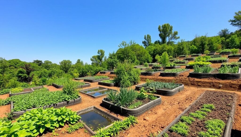 Raised beds and mounds