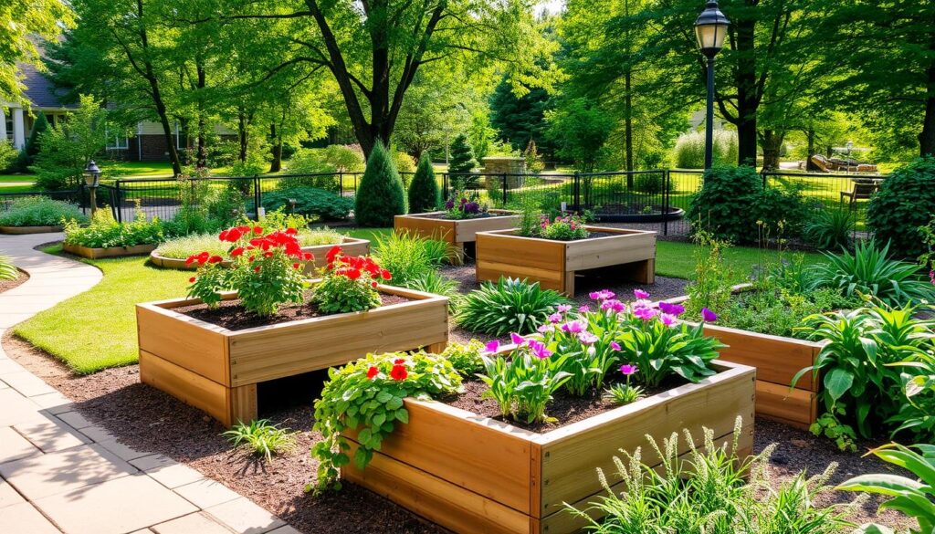 Raised garden beds