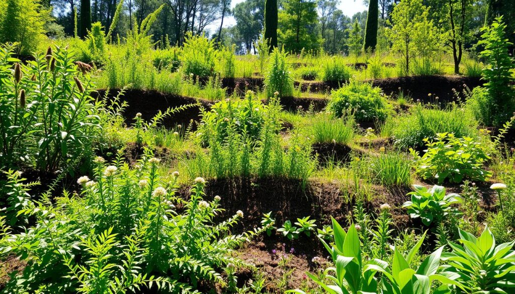 Revegetation site