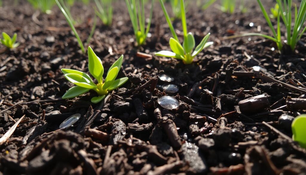 Soil moisture retention