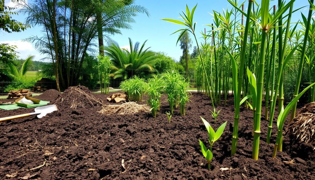 bamboo soil preparation