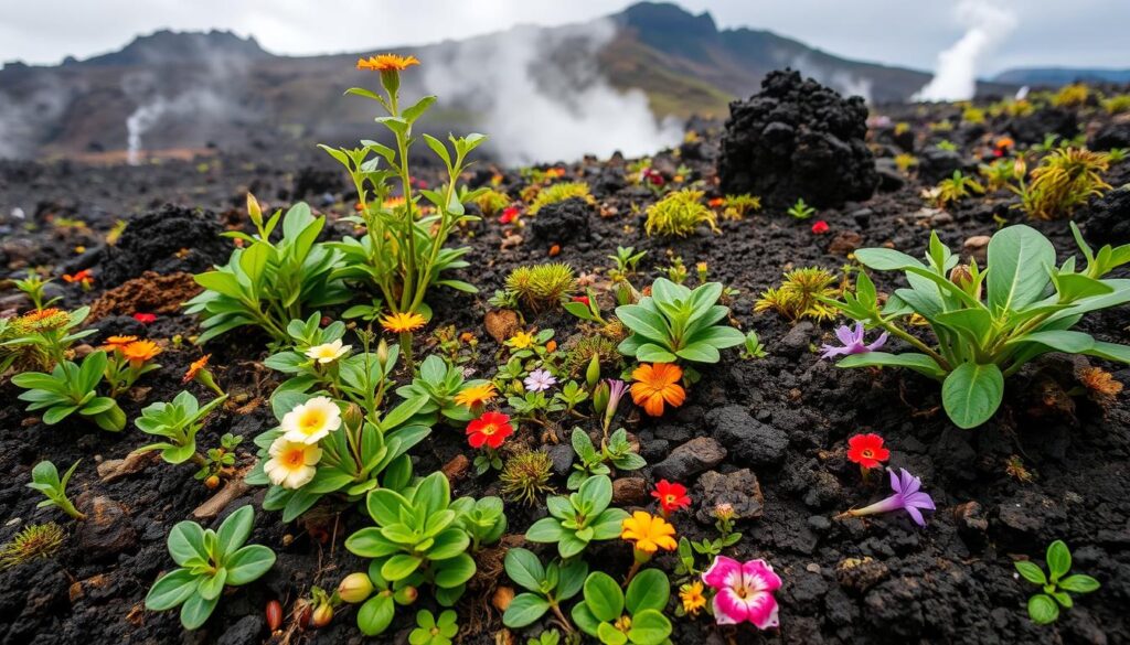 biodiversity in volcanic soils