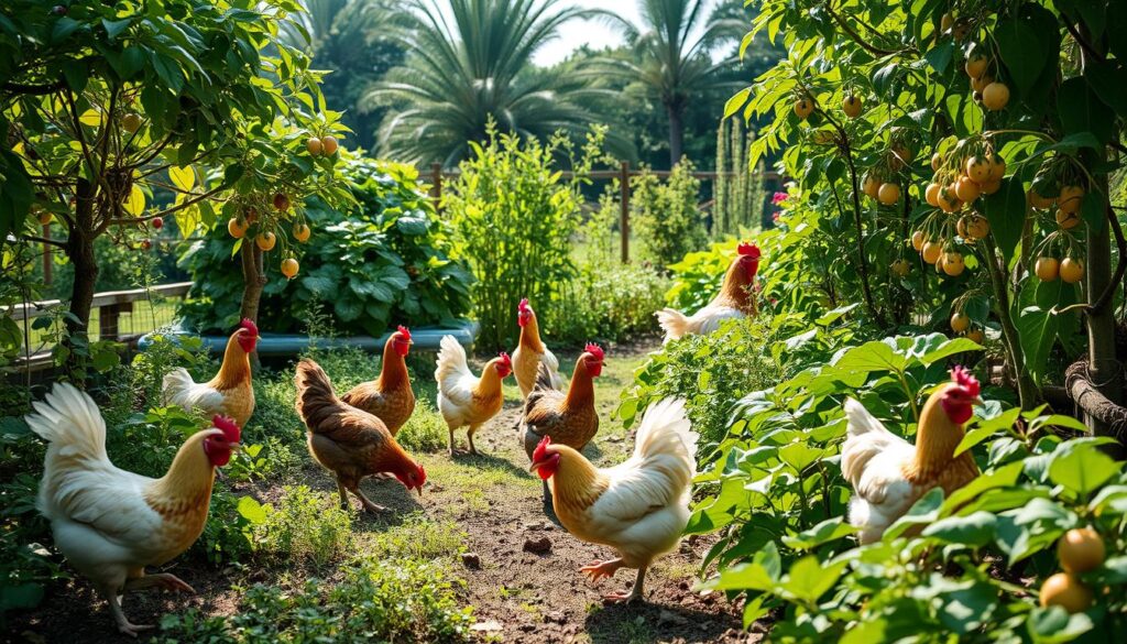 chickens in permaculture