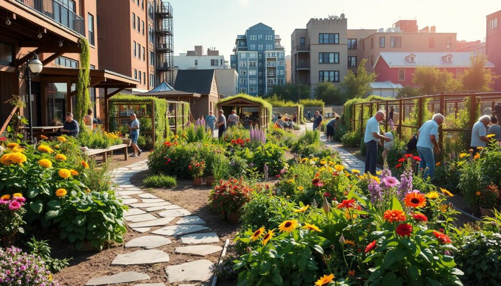 community gardens