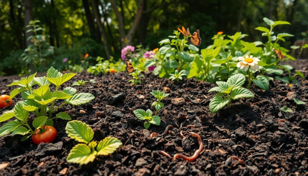 compost benefits for gardens