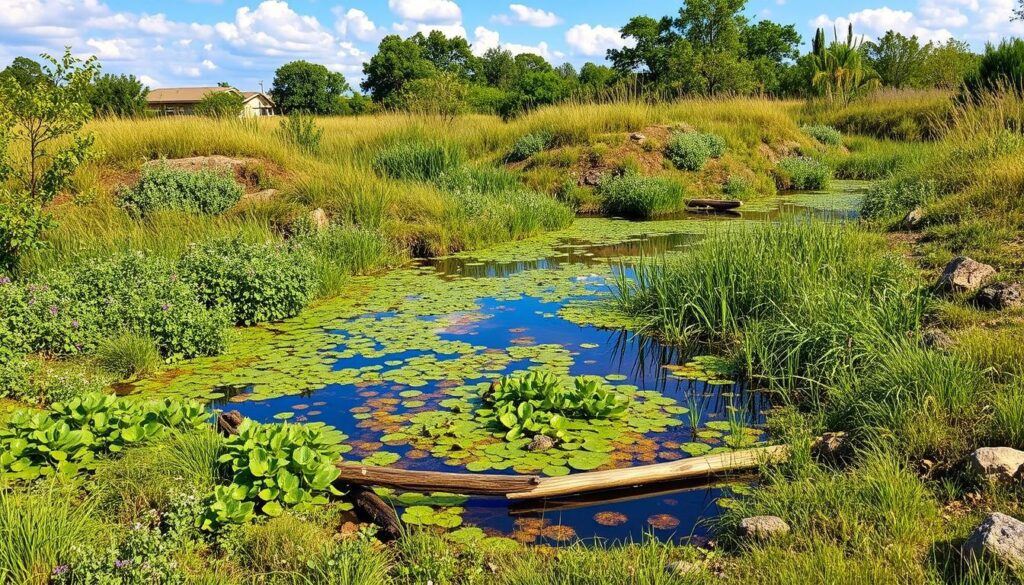 constructed wetlands