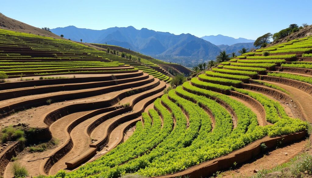 contour terraces