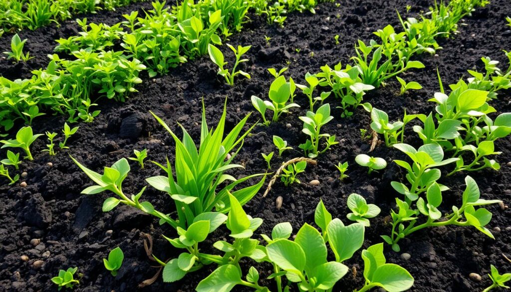 cover crops in volcanic soils