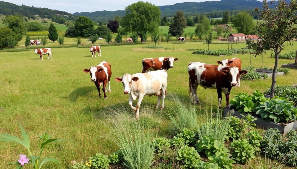 cows in permaculture