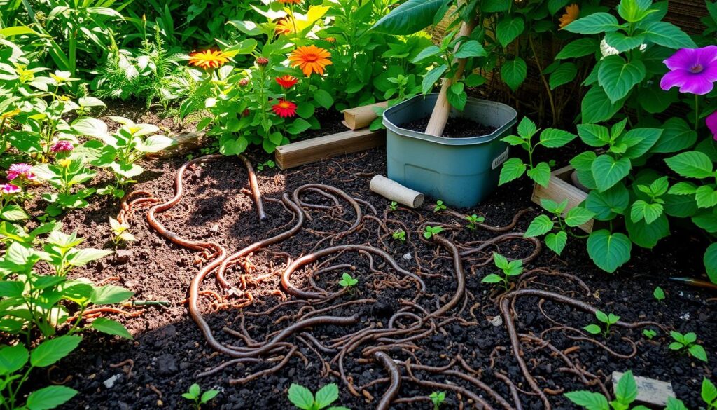 earthworm farming