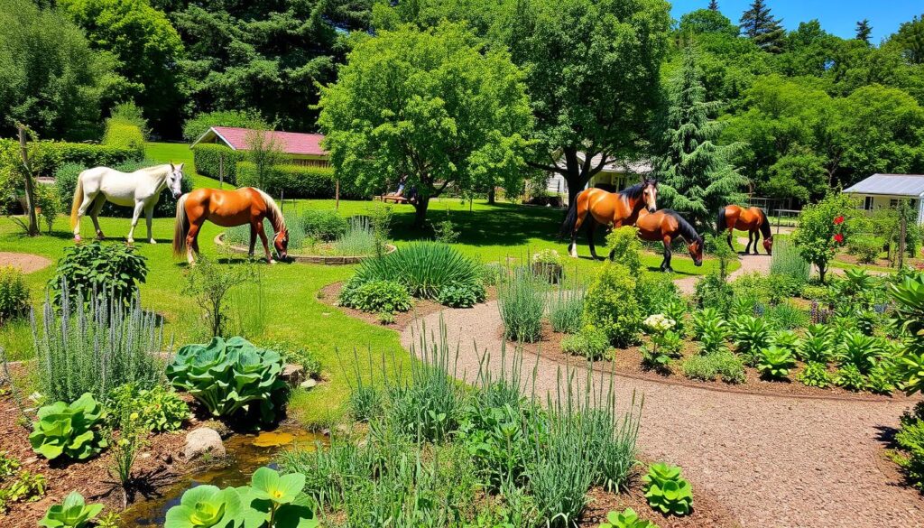 equine integrated permaculture