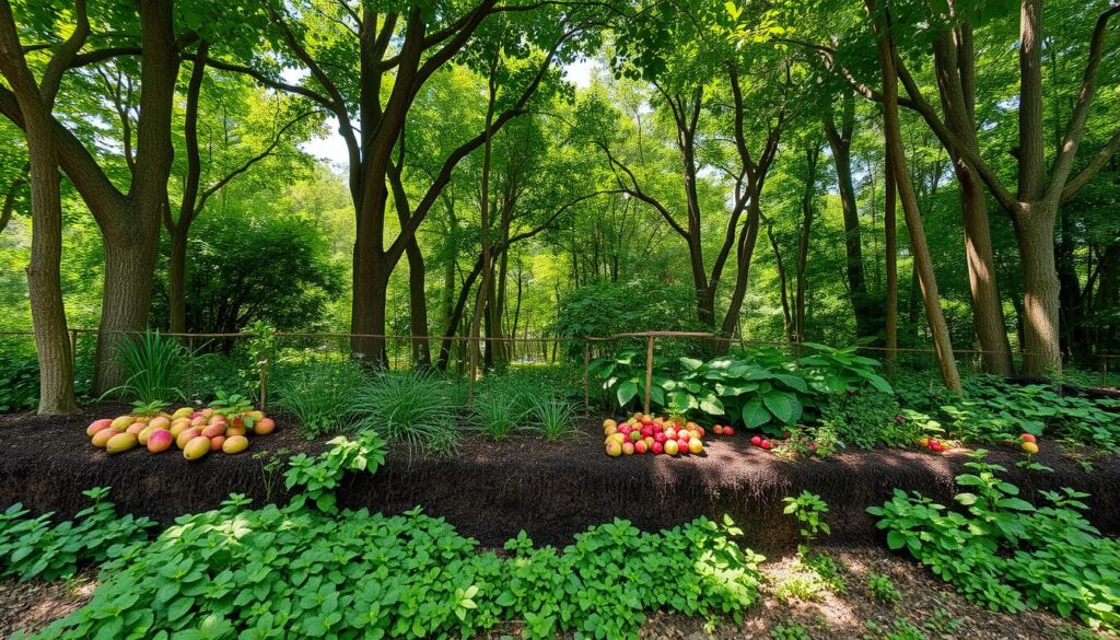 food forest layers