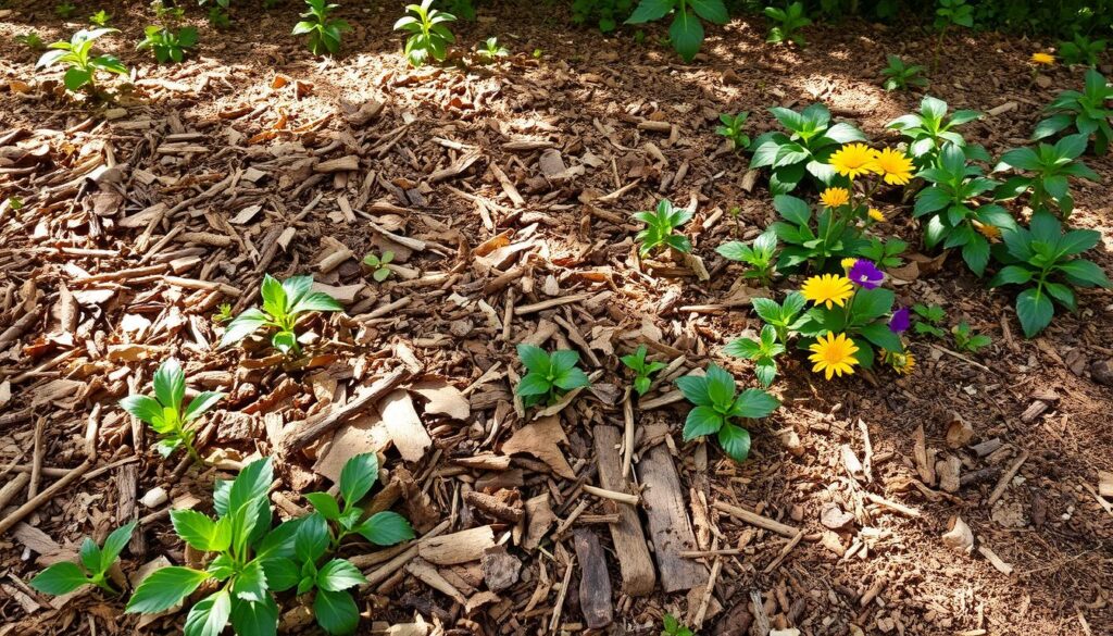 forest gardening mulch