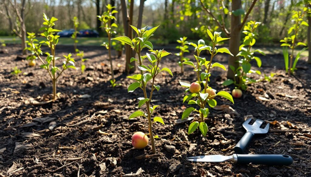 fruit tree planting