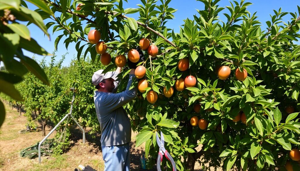 fruit tree pruning