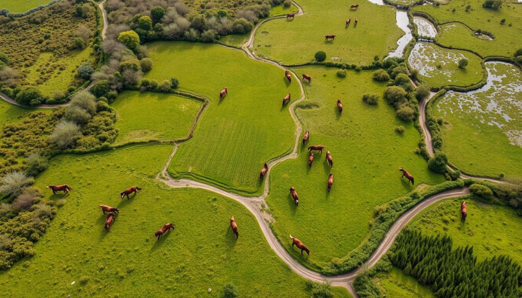 horse grazing patterns