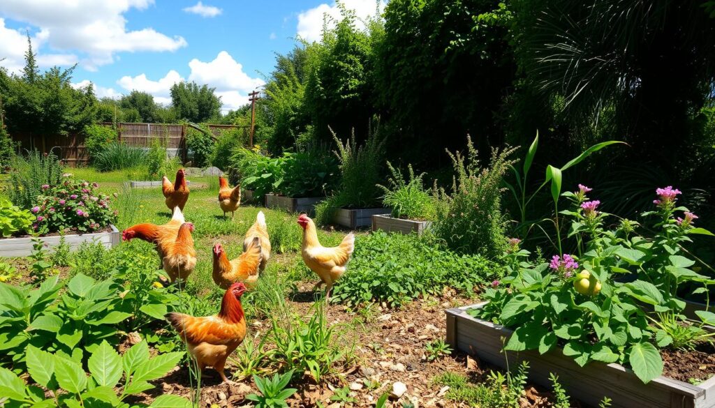 integrating chickens into permaculture