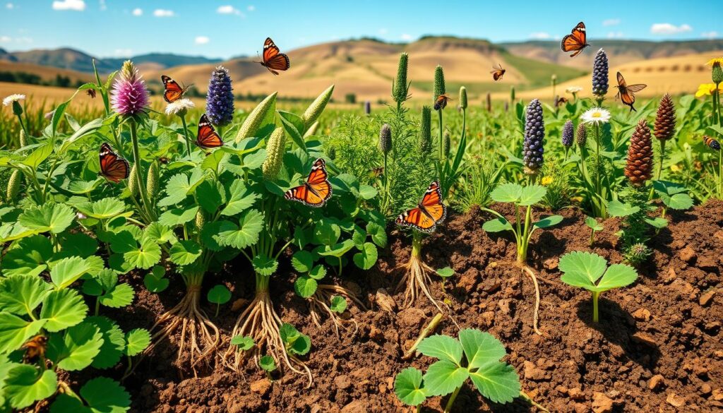 nitrogen-fixing plants