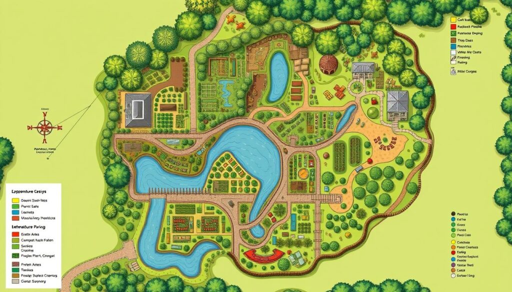 permaculture site maps