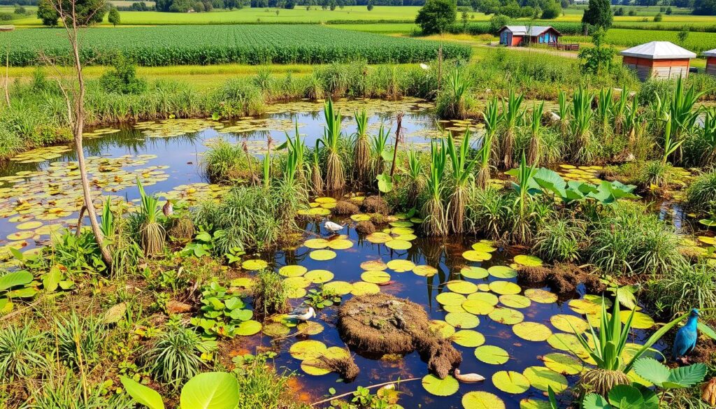 permaculture wetland case studies