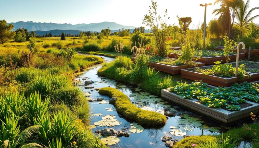 permaculture wetland integration