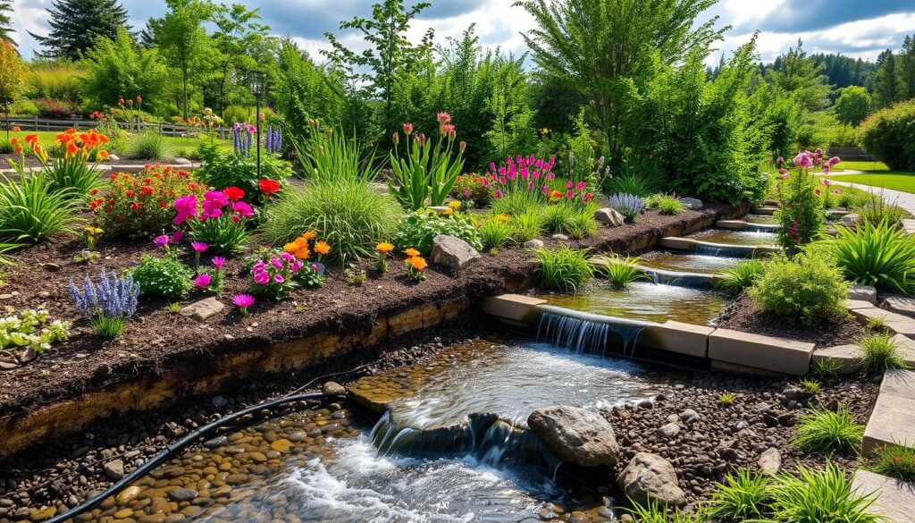 rain garden filtration