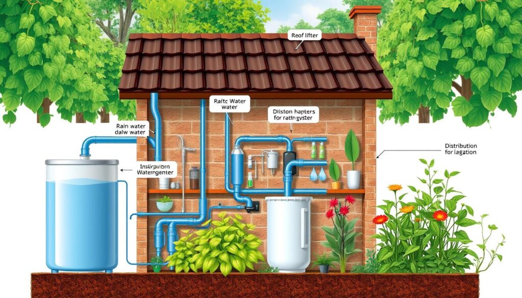 rainwater harvesting components