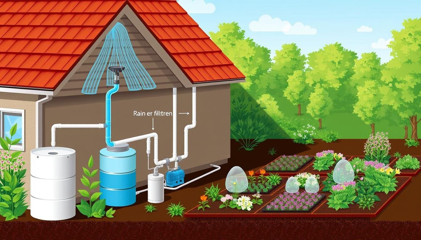 How to Build a Rainwater Harvesting System for Home Gardens: Save Water ...