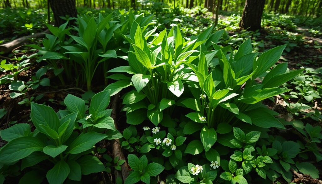 ramps and toothwort