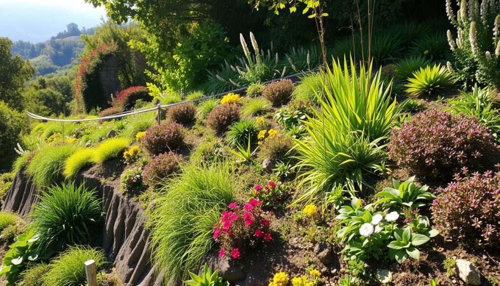 slope stabilization plants