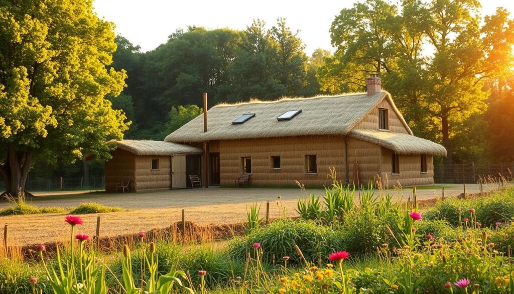 straw bale construction