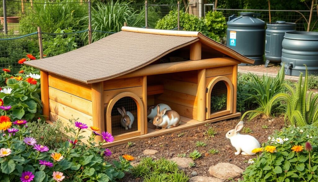 sustainable rabbit housing