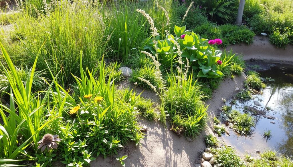 swale vegetation