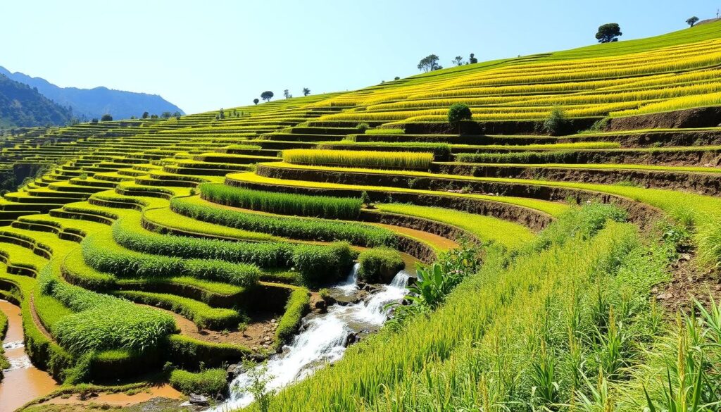 terraces impact on farming