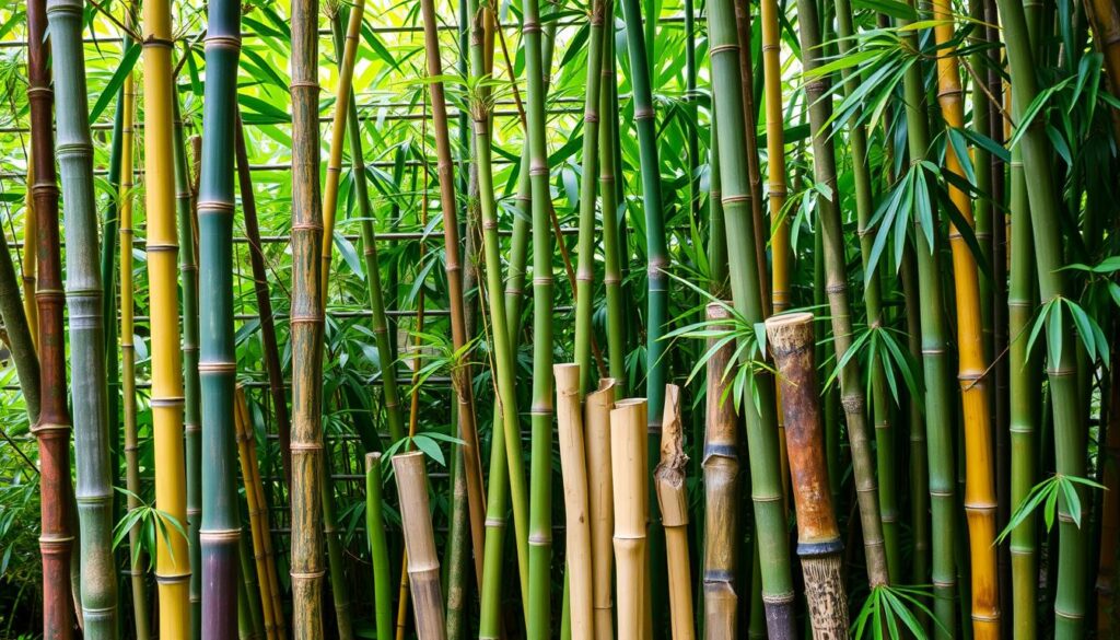 types of bamboo