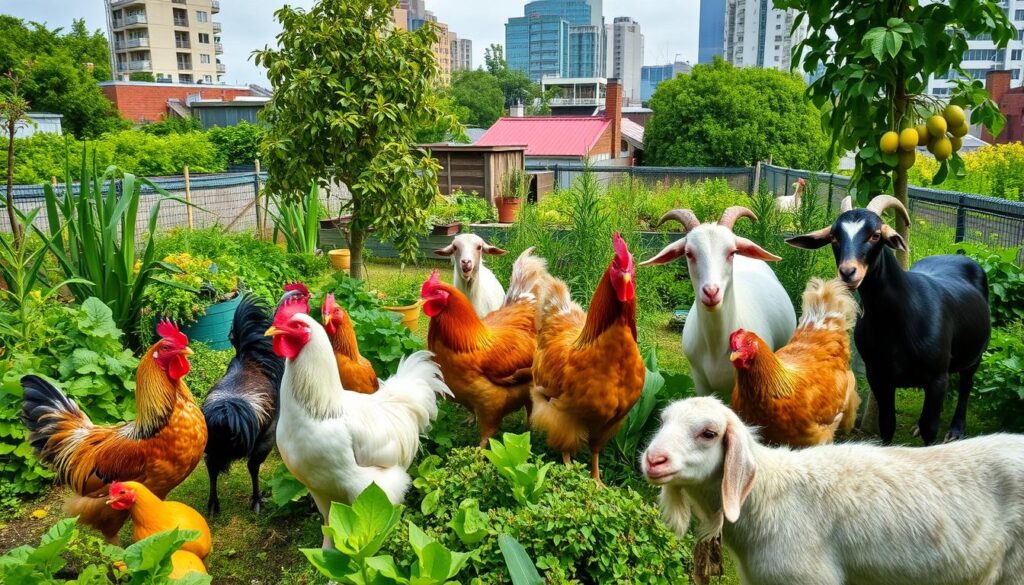 urban permaculture animals