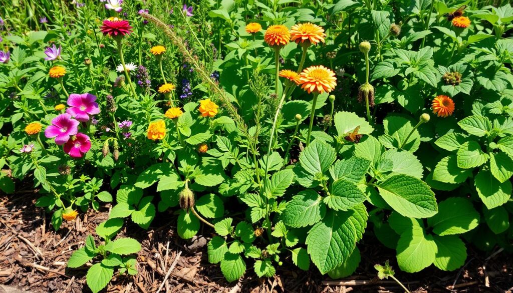 Companion Planting in Permaculture Garden