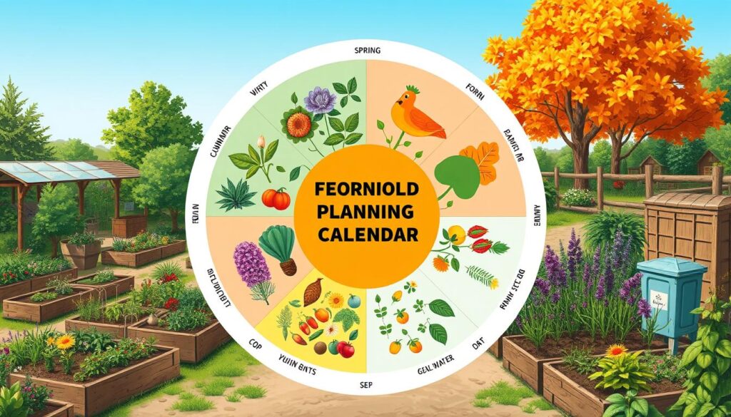 Seasonal Permaculture Planning Calendar